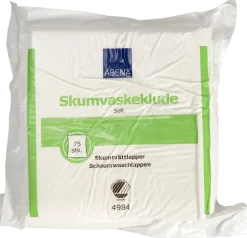 Abena skumtvättlapp 75-pack