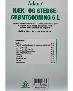 Adano gödning för häckar och vintergröna växter 5 L