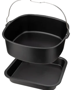Airfryer bakform och panna fyrkantig - 21 cm