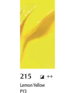 Akrylfärg gul 100 ml
