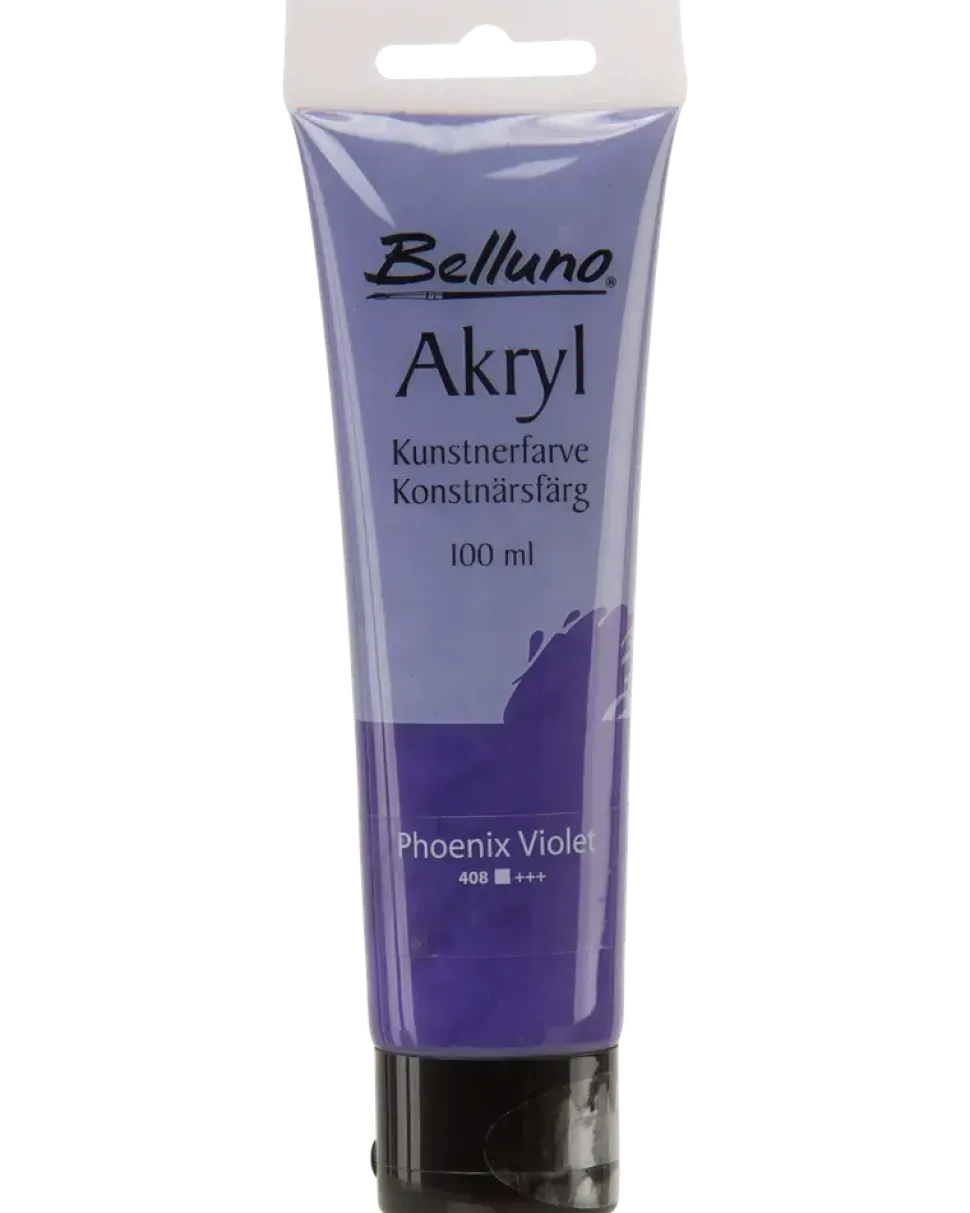 Akrylfärg lila 100 ml