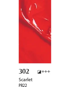 Akrylfärg röd 100 ml