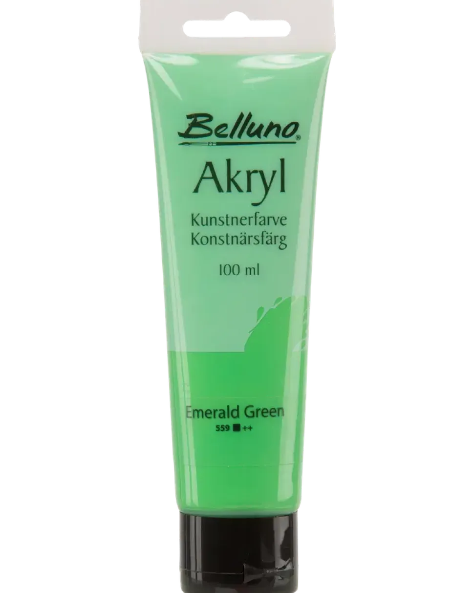 Akrylfärg smaragdgrön 100 ml