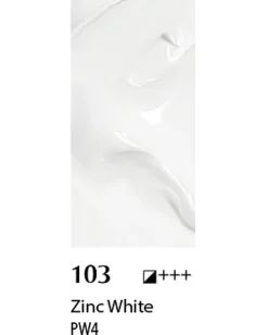 Akrylfärg vit 100 ml