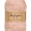 Akrylgarn 50 g gammalrosa