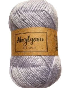 Akrylgarn 50 g ljus lila