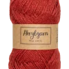 Akrylgarn 50 g rödockra