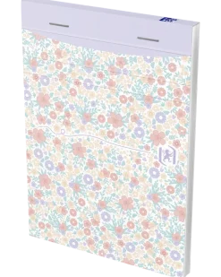 Anteckningsblock Floral A6 linjerat