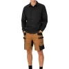 Arbetsshorts - Brun