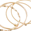 Armband 4 st - guld