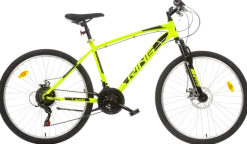 Aurelia 26” cykel med 18 växlar - Neon gul