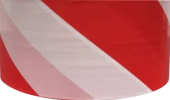 Avspärrningstejp röd och vit 500 m