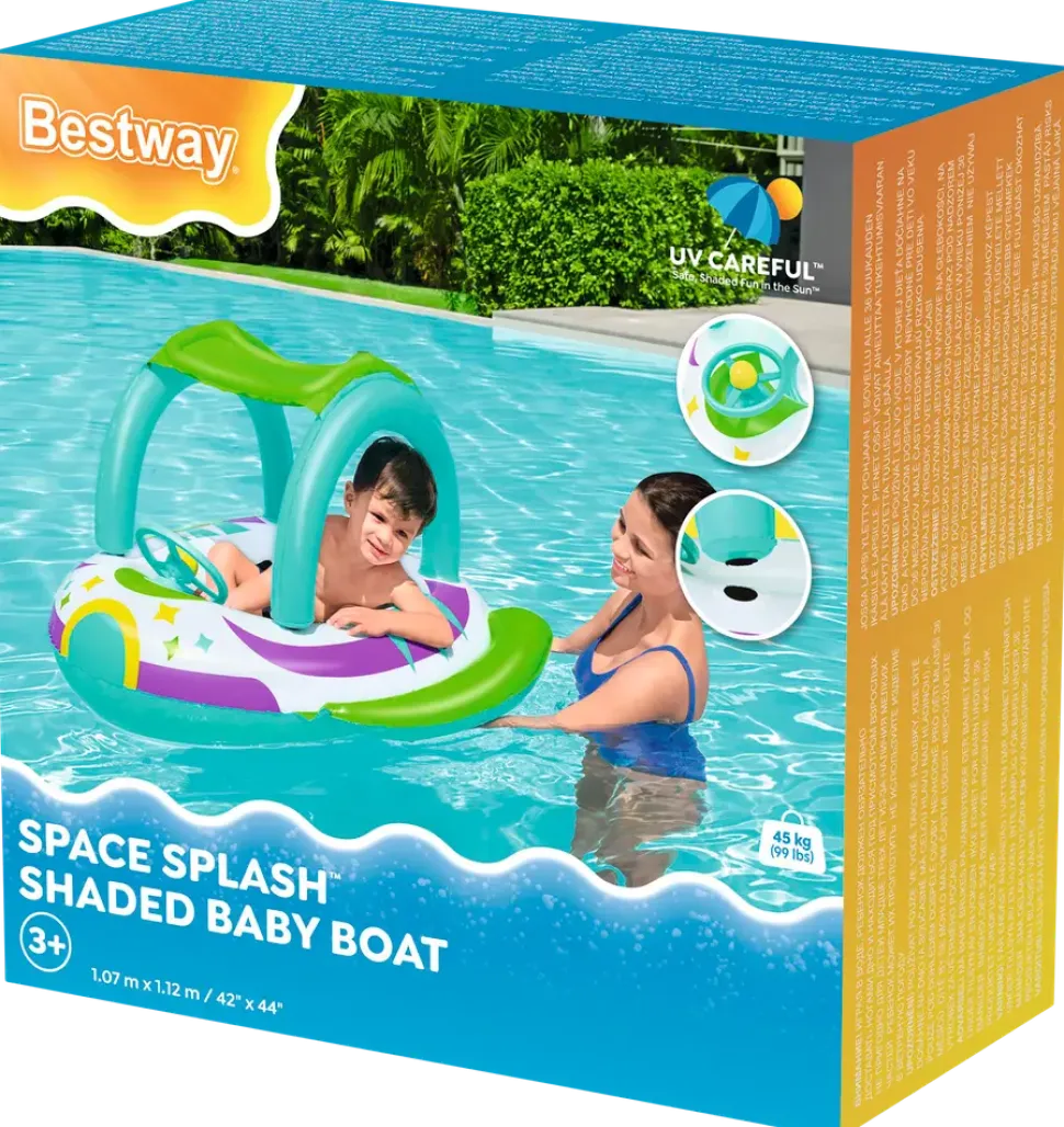 Baby Boat Space Splash - Uppblåsbar