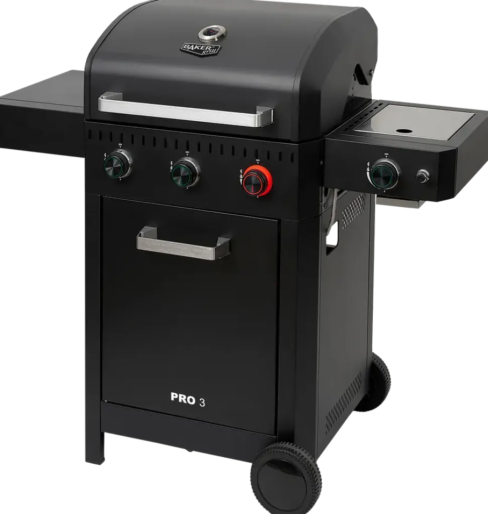 BAKERgrill Gasolgrill Pro 3+1