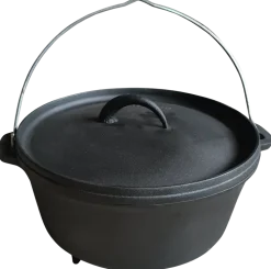 BAKERgrill Gjutjärnsgryta för eldfat 6 liter