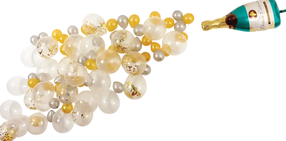 Ballongbåge - champagne