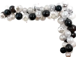Ballongbåge silver/svart