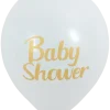 Ballonger baby shower ljusblå