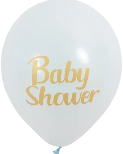 Ballonger baby shower ljusblå