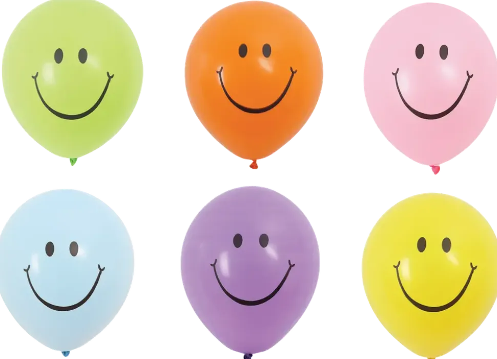 Ballonger 6-pack - Smiley