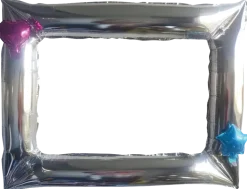 Ballongram selfie silver