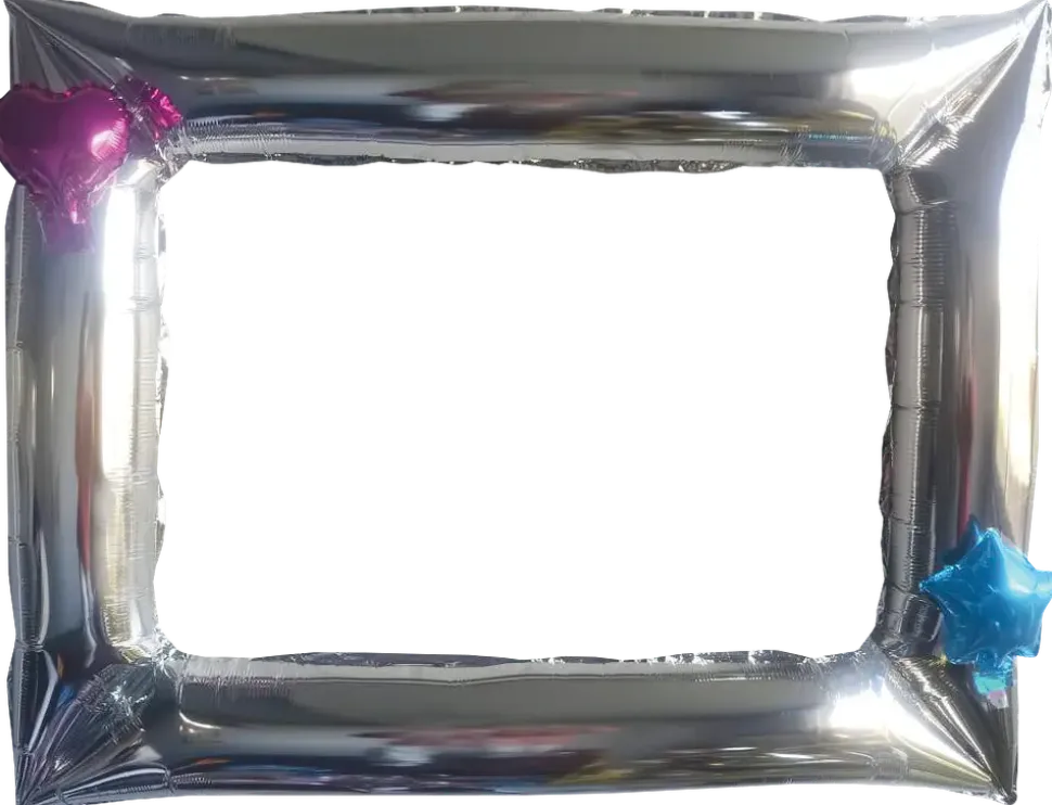 Ballongram selfie silver