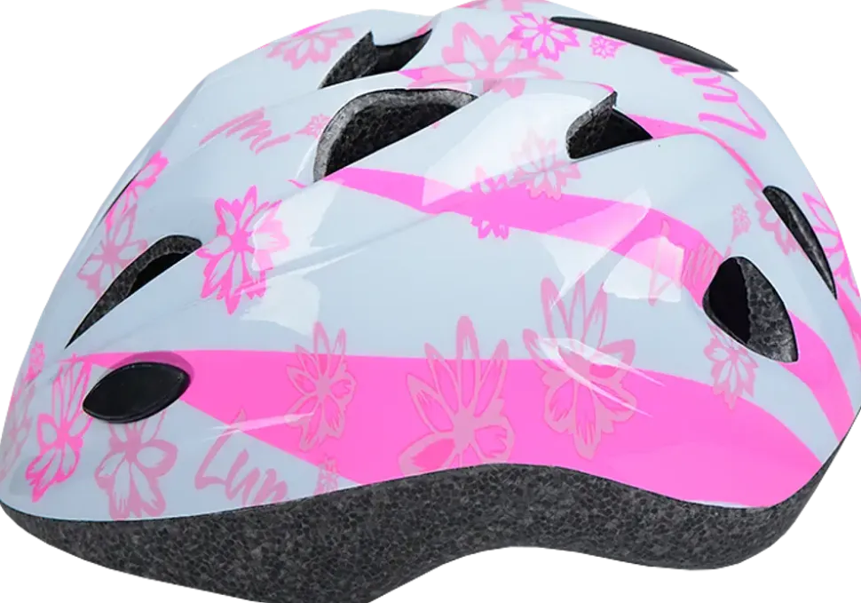 Barncykelhjälm M rosa