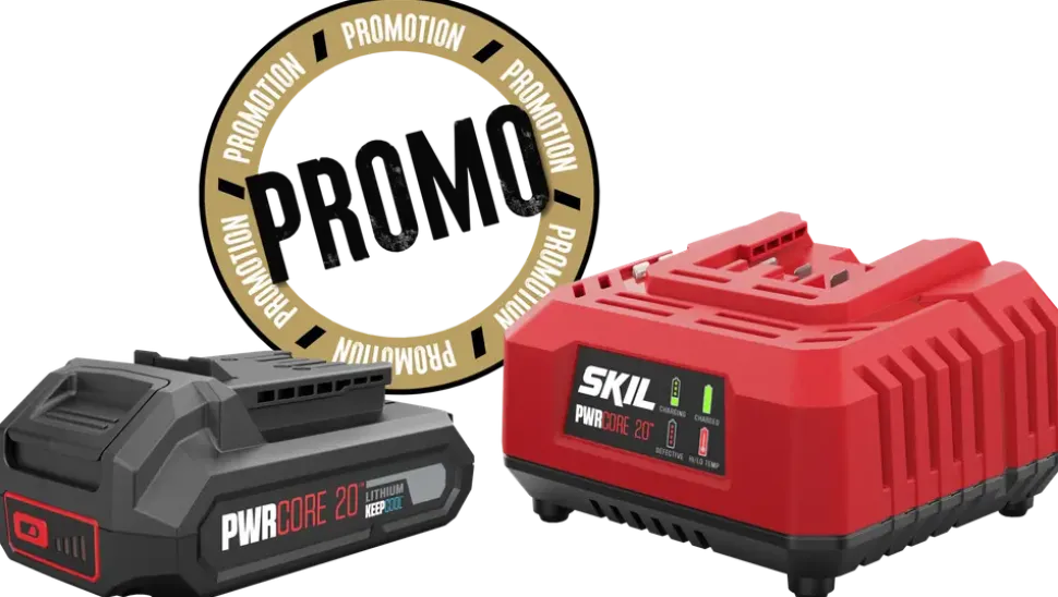 Batteri 2,0 Ah, 20 V, med laddare