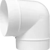Böjd nippel 90° - Ø100 mm