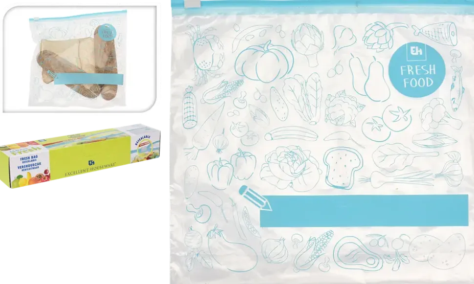 Blixtlåspåse 3 l 10 st
