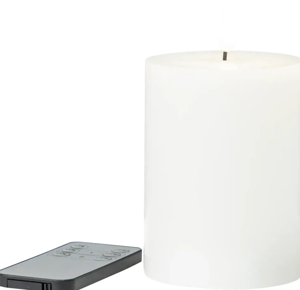 Blockljus led liw 10 cm