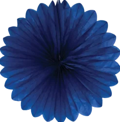 Blomma silkespapper blå