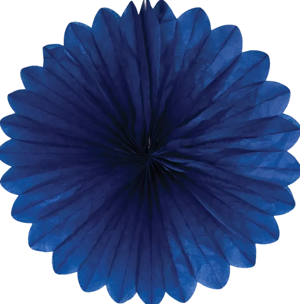 Blomma silkespapper blå