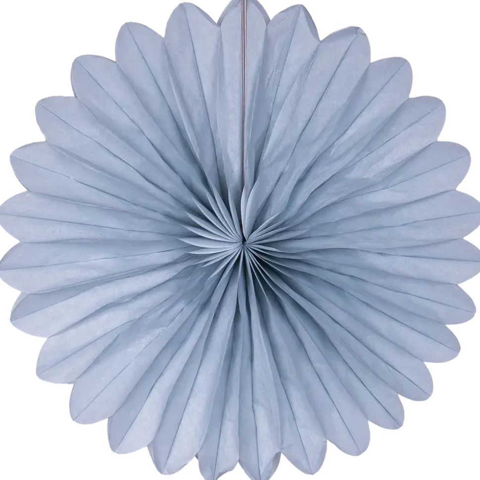 Blomma silkespapper silver