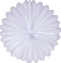 Blomma silverpapper vit