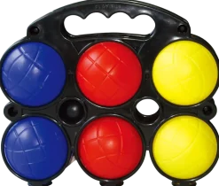 Boccia-spel för trädgården, 6+1 klot