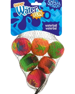 Boll för vattenlek 5 cm 6-pack