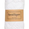 Bomullsgarn 50 g optisk vit