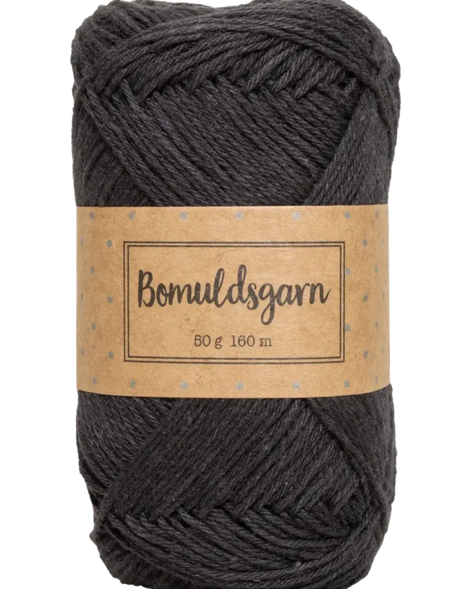 Bomullsgarn 50 g svart