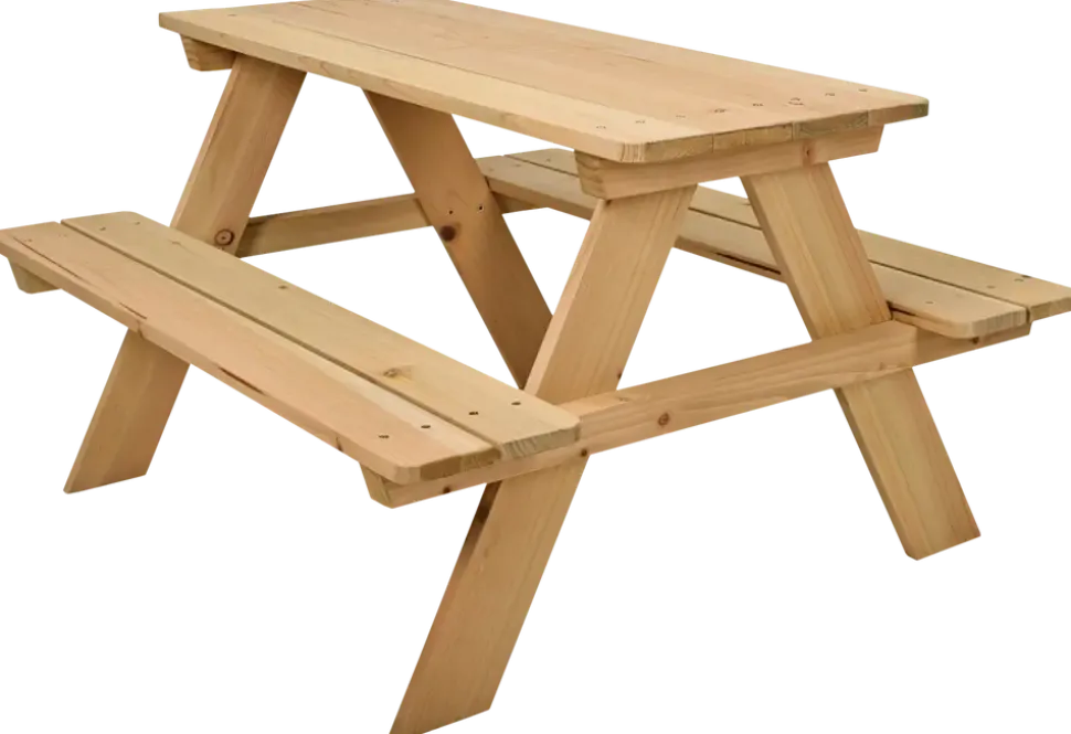 Bord och bänkset för barn - Trä