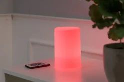 Bordslampa med rgb 15 cm