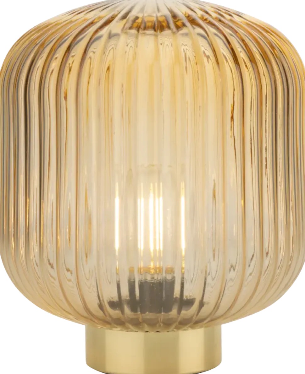 Bordslampa räfflad