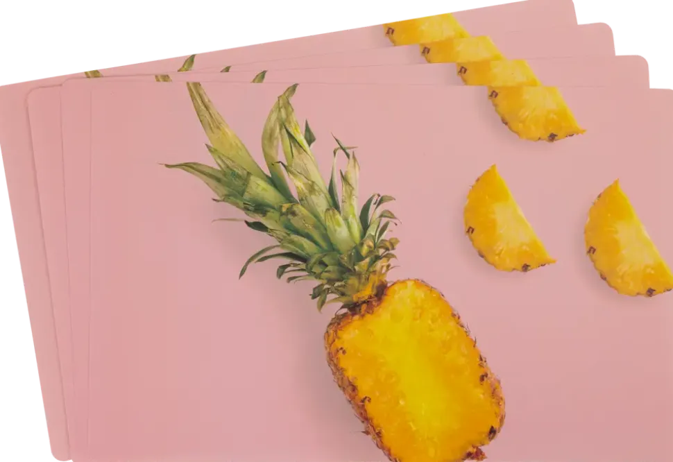 Bordstablett ananas 4-pack