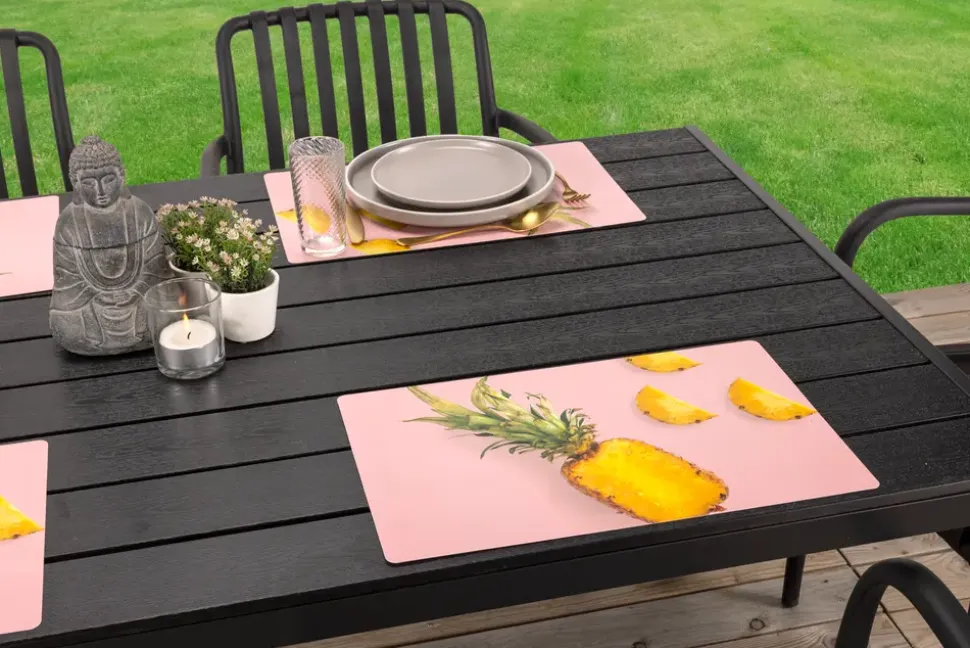Bordstablett ananas 4-pack