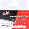 Borst- och polerset Ø3 mm 15 delar