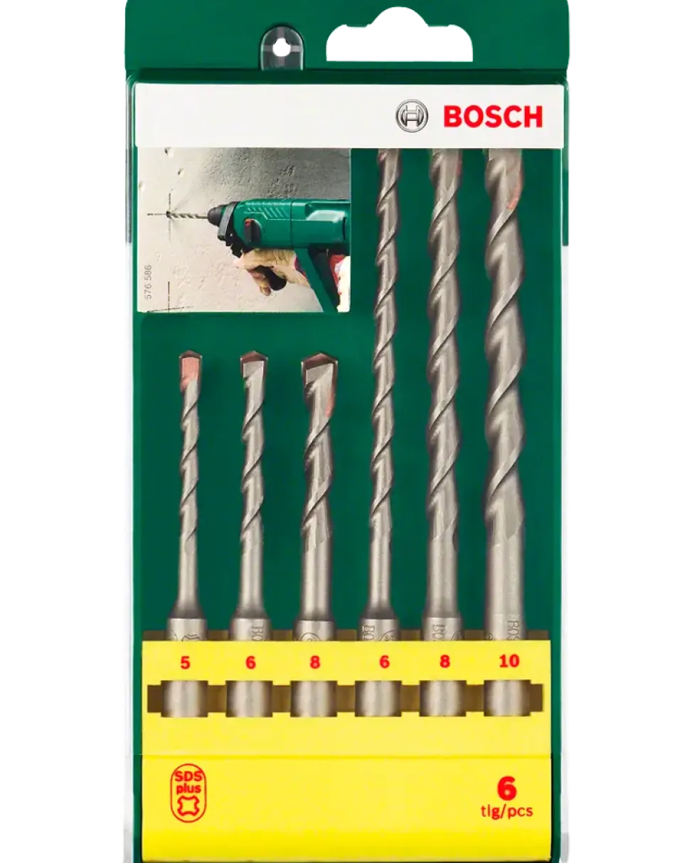 Bosch Borrsats 5-10 mm 6 delar
