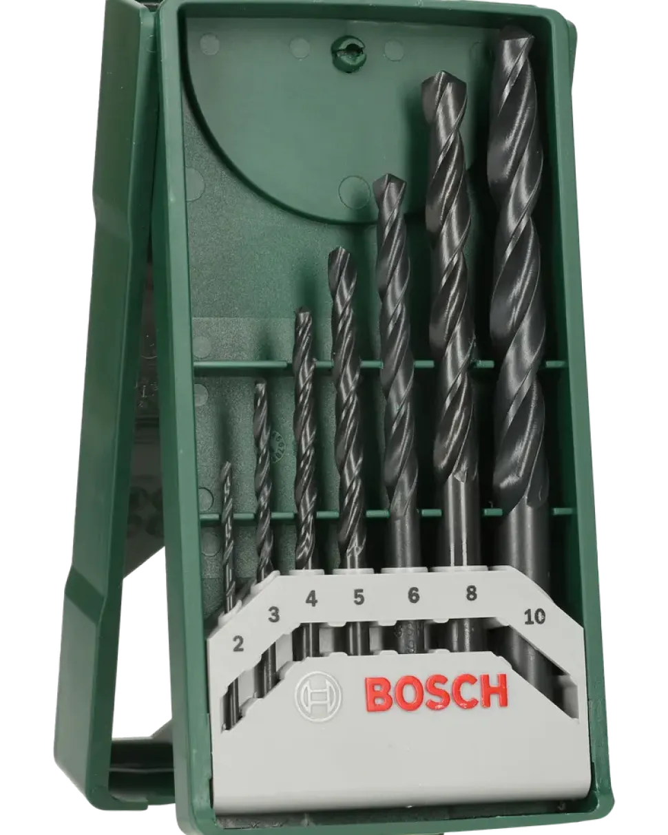Bosch Metallborrsats Ø2-10 mm 7 delar