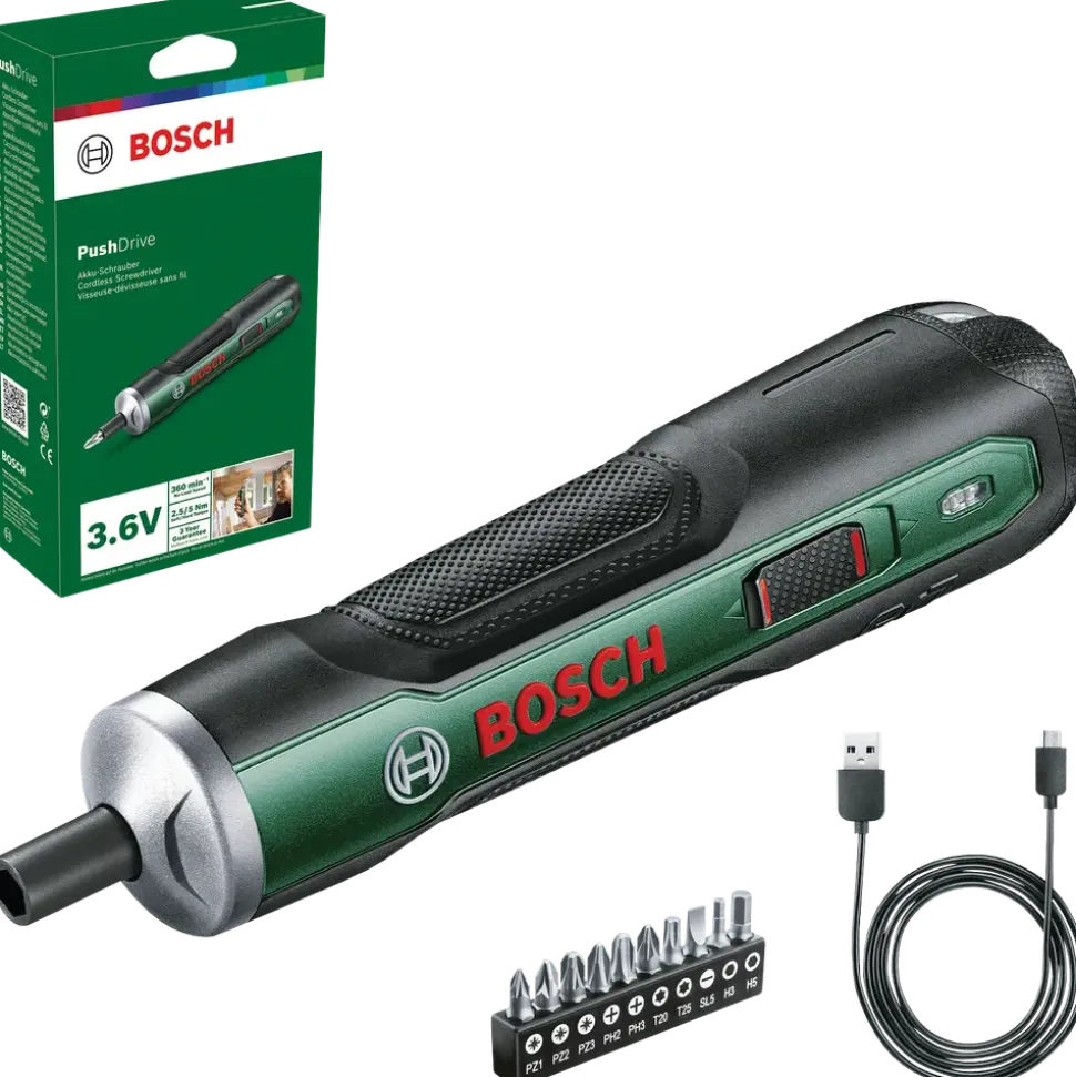 Bosch sladdlös-skruvdragare 3,6V
