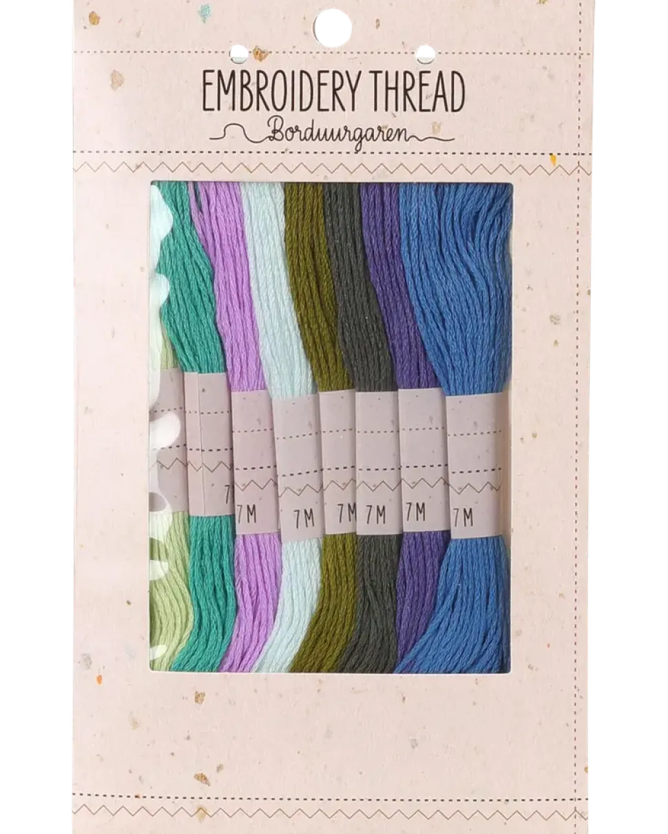 Broderigarn 8-pack