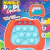 Bubble pop-reaktionsspel - blandade färger